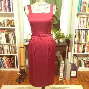 Cranberry Maggy London Cocktail Dress
